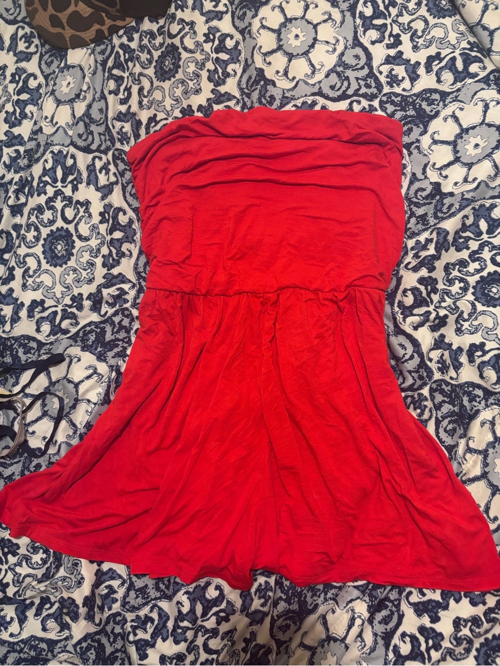 No Boundaries Bright Red romper